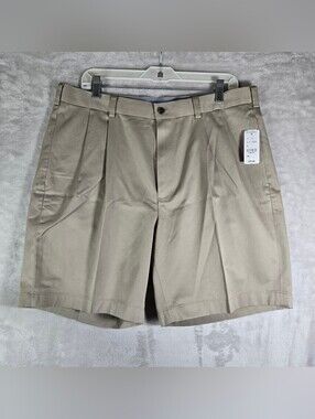 Brooks Brothers Shorts Mens Size 36 Light Khaki Lightweight Advantage Chino NWT